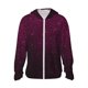 thumbnail image 1 of Balery Dark Purple Glitter Sudadera ligera de manga larga con capucha y protección solar UPF 50+ para hombre y mujer, ideal para pesca y running-Large, 1 of 7