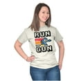 thumbnail image 4 of Classic 8-bit Video Game Mega Man Gun Men's Graphic T Shirt Tees Brisco Brands 2X, 4 of 6