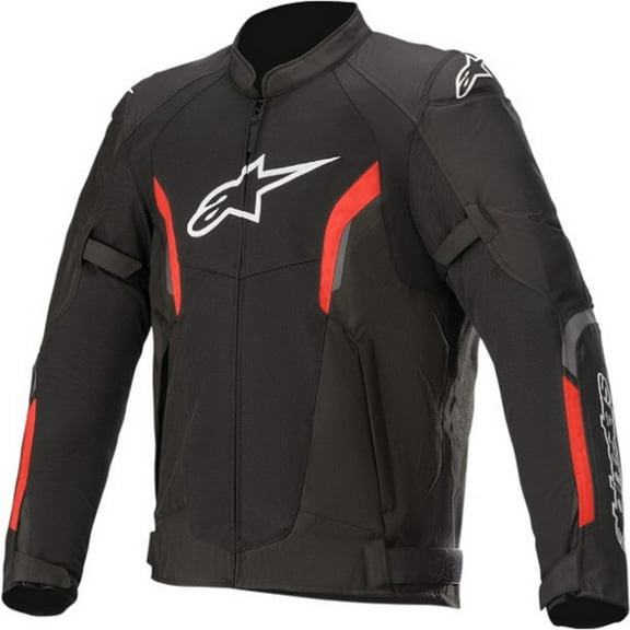 Alpinestars AST Air v2 Men's Street Motorcycle Jackets - Black/Fluorescent Red / Small