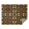 thumbnail image 4 of YAZAOO Travel Blanket Camping Blankets Fashion Nature's Mandala Patten, 4 of 8