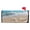 Beach, variant on Christmas Gingerbread Man Mailbox Cover Candy Mailbox Covers Magnetic Mail Wraps Post Letter Box Cover Garden Decor Standard Size 18" X 21"