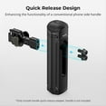 thumbnail image 2 of SmallRig Rotatable Quick Release Side Handle Adapter, Compatible with SmallRig Quick Release Phone Cage Series and All The SmallRig Mobile Phone Side Handles - 4610, 2 of 9