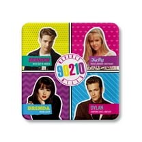 Prime Party Beverly Hills 90210 7" Dessert Plates, Nostalgic Party Supplies – Pack of 8