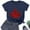 Navy, variant on Blczomt Womens Short Sleeve Tops Crew Neck T Shirts Graphic Summer Green Casual Shirts Women