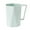 Mint Green, variant on Travelwant 2Pcs/Set Geometric Bathroom Cups Tumblers with Handles, Unbreakable Reusable Toothbrush Holders, Eco-Friendly Plastic Drinking Cups for Water, Coffee, Milk, Tea, Juice