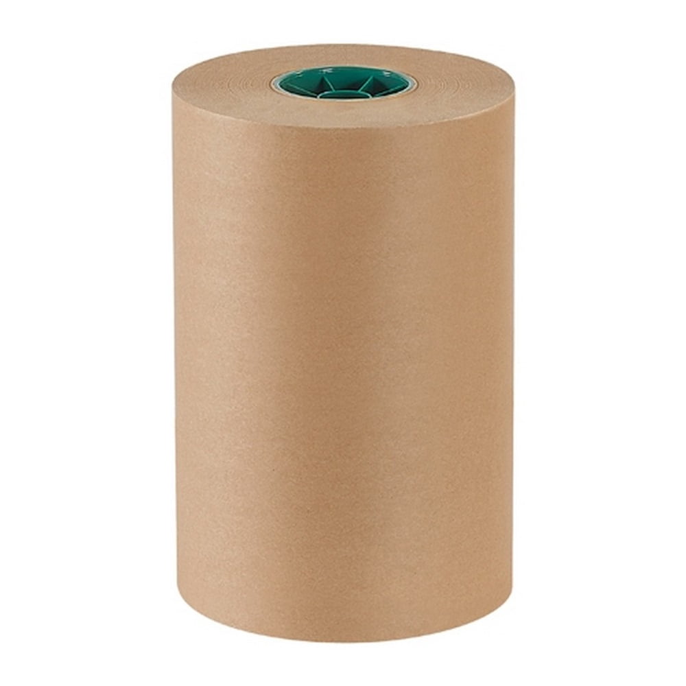 Office Depot® Brand Poly-Coated Kraft Paper, Roll, 12" x 600', Kraft