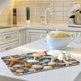 thumbnail image 6 of Seastars Stones Dish Drying Mat Microfiber Kitchen Mats Large Counter Absorbent Dish Pad Drainer Rack 18"x24", 6 of 7