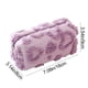 thumbnail image 3 of Bolsa De Peluche Bolsa de almacenamiento de peluche Sherpa con estampado de corazón morado para ropa, juguetes y mantas (1 unidad) JASKFLY, 3 of 8