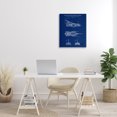 thumbnail image 4 of Stupell Industries Modern Character Car Blueprint Canvas Art, 24 x 30, by Karl Hronek, 4 of 8