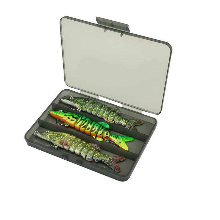 ods Lure Pike Lures Multi Jointed Swimbaits 3.5-8 Fishing Bait Realistic  Swimming Lure Freshwater Saltwater