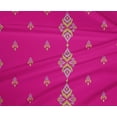 thumbnail image 4 of oneOone Polyester Lycra Tissu Stripe & Tourbillon Ikat Tissu Imprimé 1 Yard 56 Inch Wide, 4 of 4