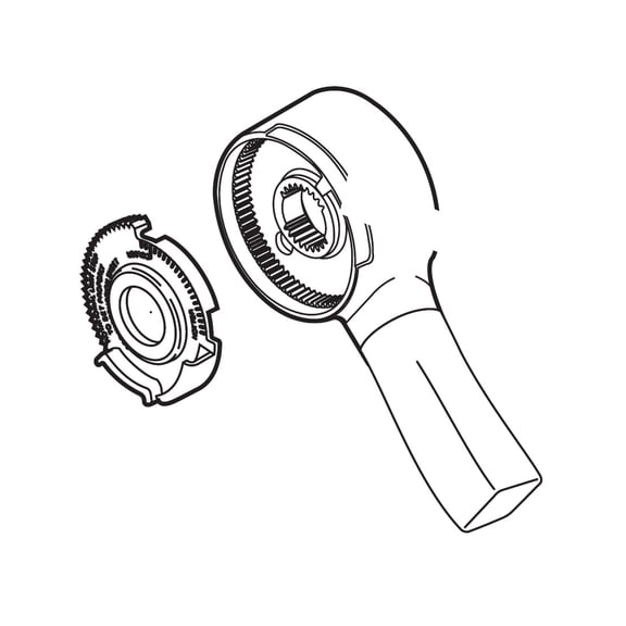Delta RP52146 Apex Handle Assembly - Chrome