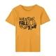 thumbnail image 4 of Blusa de Manga Corta Con Estampado de Cuello Redondo Informal Para Mujer Odeerbi ODB181521, 4 of 6
