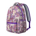 thumbnail image 2 of Goldendoodle Dog and Flower Floral Backpack for School,Cute School Bag,Schoolbag with Adjustable Shoulder Straps & Padded Back,15.3"x11"x7.1".﻿, 2 of 6
