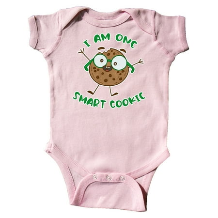 

Inktastic I Am One Smart Cookie Gift Baby Boy or Baby Girl Bodysuit