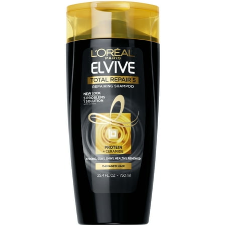 L'Oreal® Paris Elvive Total Repair 5 Shampoo Family Size 25.4 fl. (Best Damage Repair Shampoo)