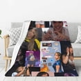 thumbnail image 2 of Flannel Blanket Tates Music McRae Nap Blanket Air Conditioning Blankets Couch Bed Office Blankets Soft and Cozy 40"X30", 2 of 6