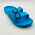 thumbnail image 7 of Naked Toes Women's Slide Two Buckle Sandal Adjustable Sandals, 7 of 7