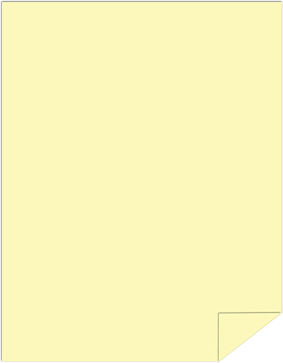 Springhill Yellow Colored Cardstock Paper, 110lb Index, 199 gsm, 11x17 card stock, 1 Ream / 250 Sheets - Heavy Cardstock with Smooth Finish (035320R)