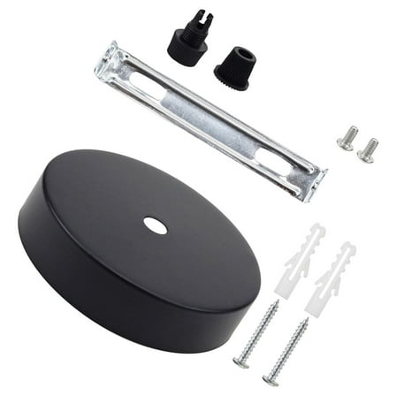 HOMEMAXS 1 Set Canopy Kit Hanging Light Cover Plate Ceiling Canopy for Light Fixture DIY