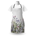thumbnail image 3 of Spring Apron, Colorful Thriving Garden with Herbs and Flowers Pattern Seasonal Rural Field Meadow, Unisex Kitchen Bib with Adjustable Neck for Cooking Gardening, Adult Size, Multicolor, by Ambesonne, 3 of 4