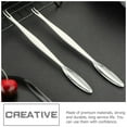 thumbnail image 3 of 2Pcs Household Crab Forks Metal Seafood Forks Seafood Eating Tools Crab Opening Supplies, 3 of 6