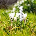 thumbnail image 5 of Medidor de lluvia de vidrio Medidor de lluvia en espiral Marco de metal Medidor de lluvia de vidrio Hallazgos de la taza medidora Tubo de hierro Medidor de lluvia de vidrio Decoración para jardín, 5 of 5