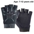 thumbnail image 2 of Guantes de medio dedo antideslizantes y transpirables para niños, para deportes al aire libre, Lucky_B, 2 of 5