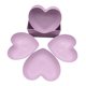 thumbnail image 3 of Platos en forma de corazón, platos para servir frutas, decorativos, plato de corazón, bandeja para servir el día de San Valentín, para dulces, nueces, Violeta, 3 of 10