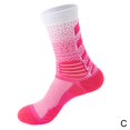 thumbnail image 1 of Unisex Gradient Design Basketball Socks - Mid-Calf Length with Shock Absorption, 1 of 1