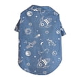 thumbnail image 1 of Lapel Short Sleeve Foreleg - Single-breasted Pet Shirt - Spaceship Print Dog Shirt - Pet Supplies, 1 of 8