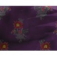 thumbnail image 4 of oneOone Tissu Viscose Georgette Feuilles & Floral Imprimé au Mètre 42 Pouces de Large, 4 of 5
