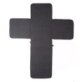 thumbnail image 1 of Funda de sofá de 1 plaza a la moda, Protector de muebles, alfombrilla para perro y gato, manta negra, 1 of 8