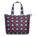 thumbnail image 1 of Multipurpose Travel Tote Bag with Basketball Soccer Designs Lightweight Weekender Bag with Multiple Pockets, Perfect for Team Training Weekend Use, 1 of 5