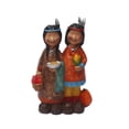 thumbnail image 1 of Estatuillas de resina para niñas y niños indios, 13,5 cm, 1 of 3
