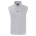 thumbnail image 2 of Men's Cutter & Buck  Gray Santa Clara Broncos Big & Tall Charter Eco Full-Zip Vest, 2 of 3