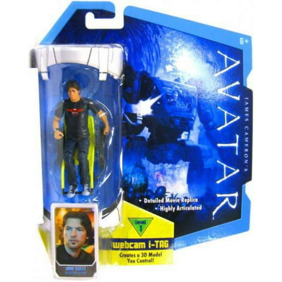 James Cameron's Avatar Jake Sully Action Figure (Long Hair)
