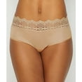 thumbnail image 4 of Olga Women's Secret Hug Hipster Silky Microfiber Panties, White (3 Pack), 4 of 9