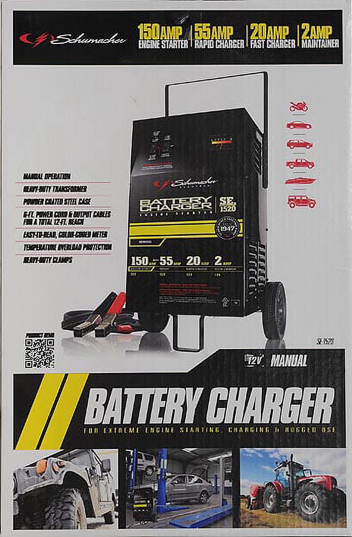 Schumacher Electric 2/20/55/150-Amp 12V Wheel Charger - image 2 of 4
