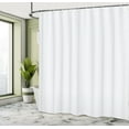 thumbnail image 5 of Ambesonne Grey Chevron Shower Curtain, Soft Dotted Zigzags, 69"Wx84"L, White Pale Grey, 5 of 5