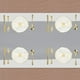 thumbnail image 3 of 2 Piezas de Caminos de Mesa de Gasa Gris 27.5" x 118" Camino de Mesa Ligero y Elegante Camino de Mesa Romántico y Transparente, 3 of 7