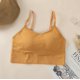 thumbnail image 1 of Top corto sin mangas para mujer, ropa interior sin costuras, Tops cortos para mujer, lencería Sexy íntima con camisola acolchada extraíble, moda femenina Tan Jianjun unisex, 1 of 2