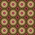 thumbnail image 1 of Ahgly Company Machine Washable Indoor Square Transitional Orange Gold Area Rugs, 7' Square, 1 of 7