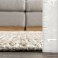 thumbnail image 2 of Rugs USA Grassland Handwoven Jute Area Rug, 2' x 8', Runner, Liess Ivory, 2 of 9