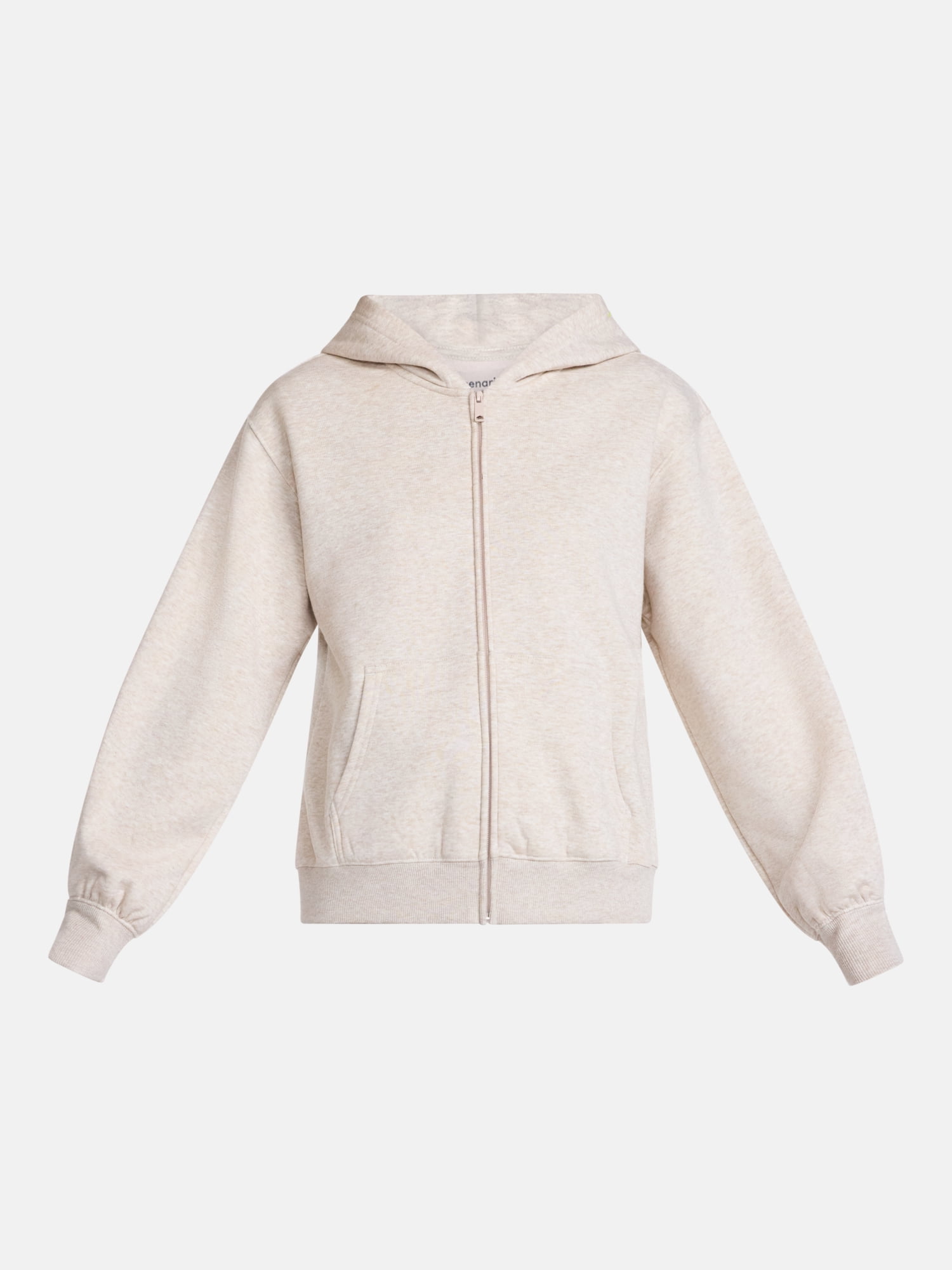 Scenario Women's and Women's Plus Zip Front Fleece Hoodie Jacket, Sizes XS-4X