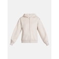 thumbnail image 6 of Scenario Women's and Women's Plus Zip Front Fleece Hoodie Jacket, Sizes XS-4X, 6 of 6