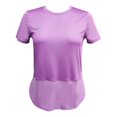 thumbnail image 1 of Playera Umbro para Mujer, Deportiva Manga Corta Lisa Morada Talla G, 1 of 4