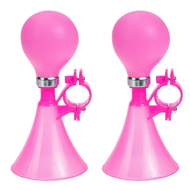 2 bocinas de plástico para bicicleta de niños, bocina de aire, bocina para patinete, timbre para bicicleta