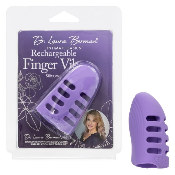 CalExotics Dr. Laura Berman Finger Vibrator, Purple