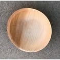 thumbnail image 1 of Bio Mart Leaf Tableware/100% Natural-Eco-friendly/Re-usable/Elegant/Compostable/Disposable/Biodegradable/Party,Wedding,BBQPlates & Bowls- 4" Shallow Round Bowl - Pack of 10 or 25, 1 of 5